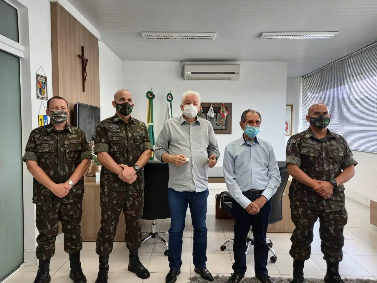 Tiro de Guerra de Brusque foi inspecionado