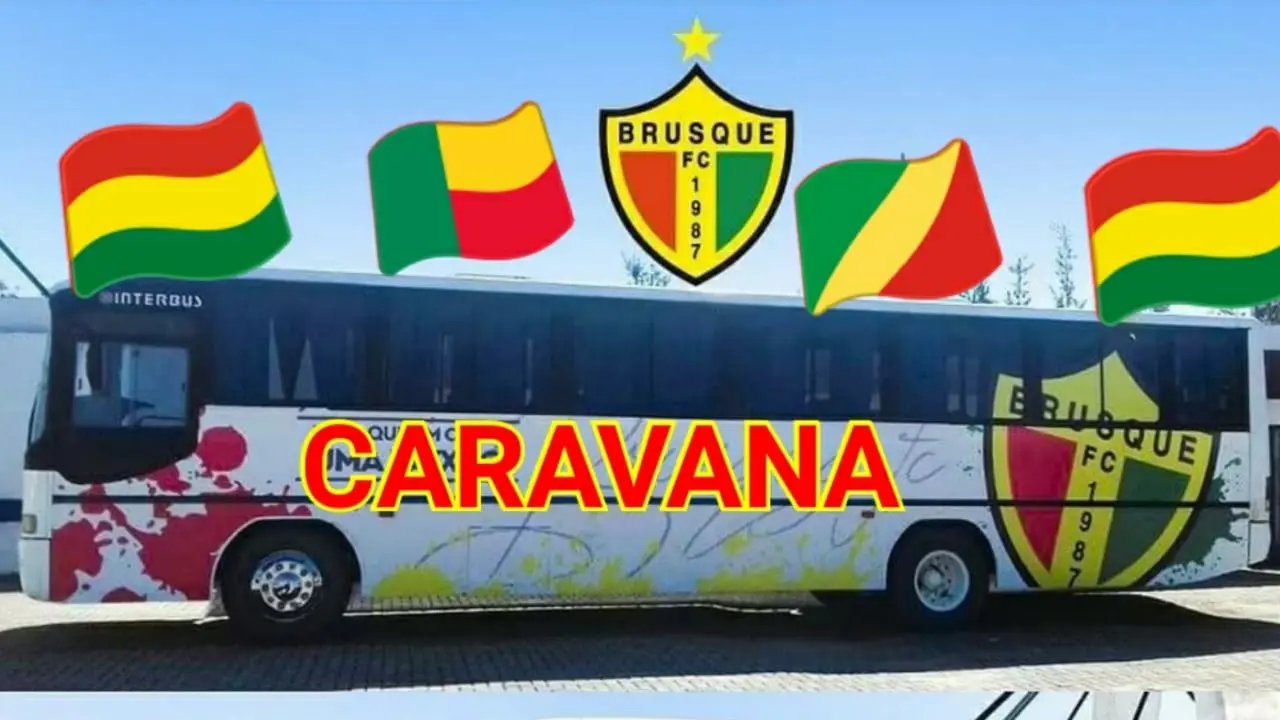 Quatro ônibus gratuitos para a torcida do Brusque na decisão da Copa SC