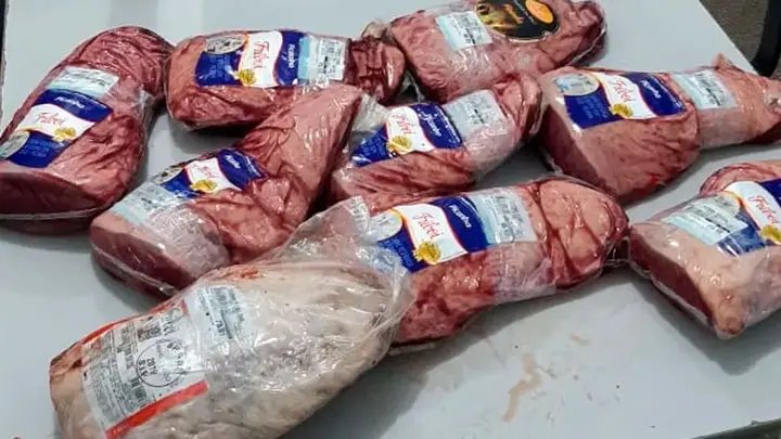 Trio tenta furtar carne em estabelecimento