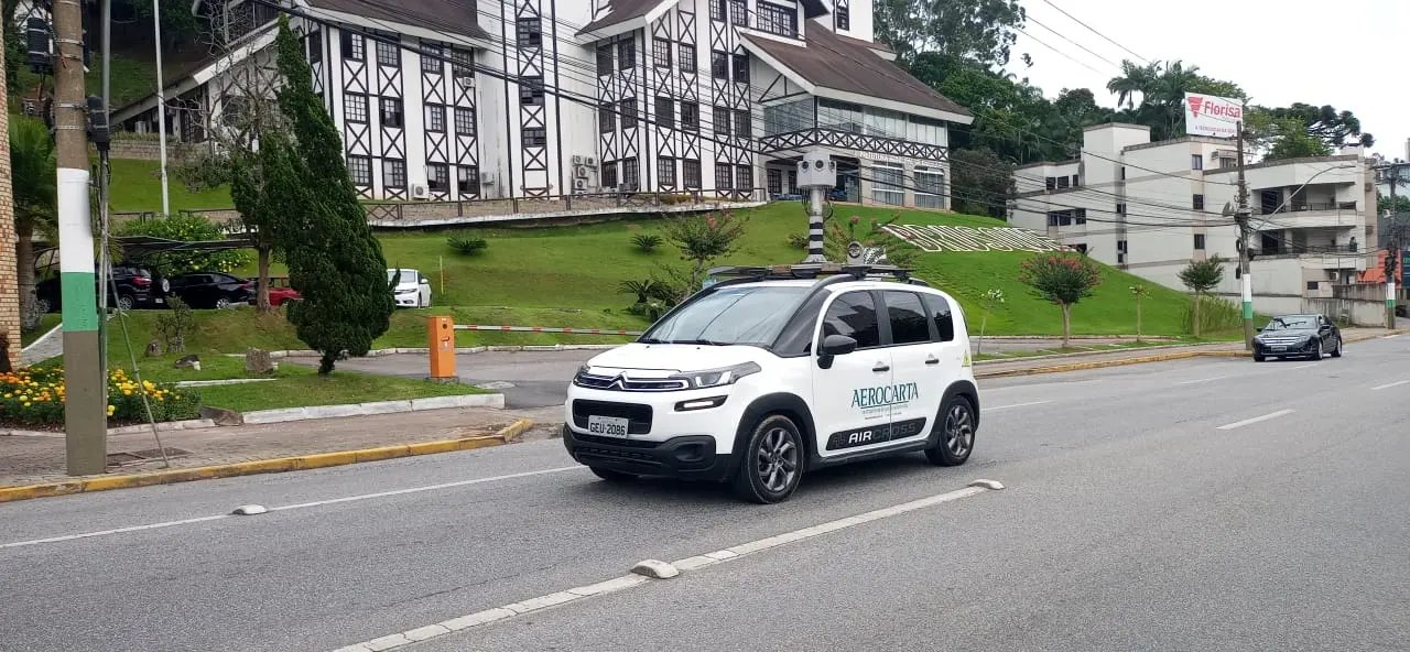 Mapeamento m&oacute;vel para atualiza&ccedil;&atilde;o de georreferenciamento de Brusque inicia essa semana