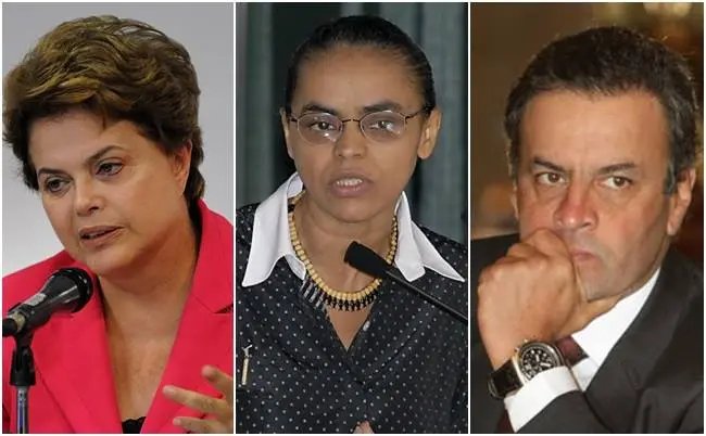 Dilma e Marina estão empatadas; Aécio tem 15%