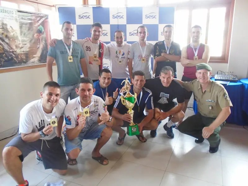 Deu Polícia Militar no torneio Sesc/Tiro de Guerra
