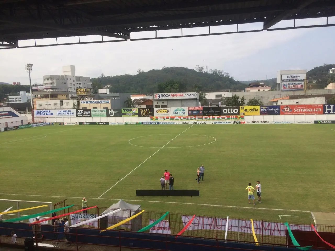 (V&Iacute;DEO) Tudo pronto no Gigantinho para a grande decis&atilde;o