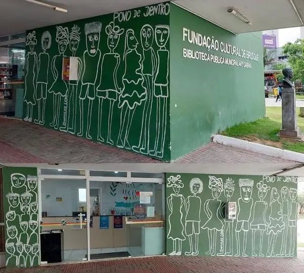 Tribunal de Justi&ccedil;a acata agravo de instrumento da prefeitura sobre pintura da parede da Funda&ccedil;&atilde;o Cultural