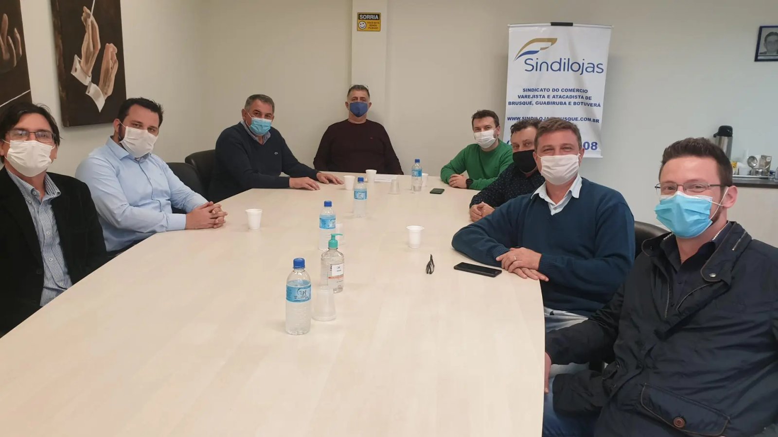 Comerciantes de Brusque avaliam pandemia e apresentam propostas
