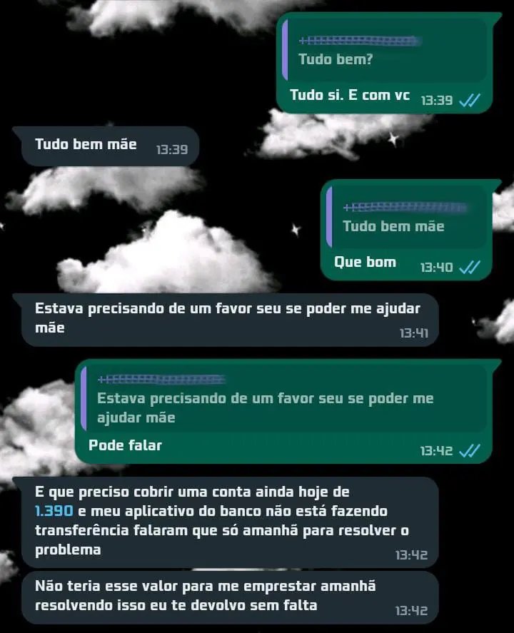Moradora do Dom Joaquim sofre tentativa de golpe pelo Whatsapp
