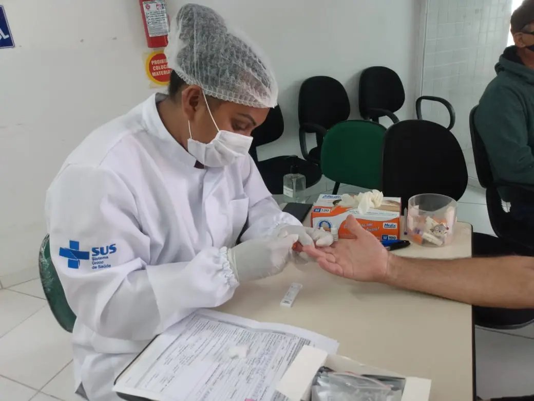 Brusque realiza testagem em massa 
