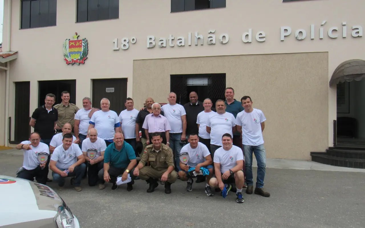 18º BPM realiza Café da Saudade com militares da reserva