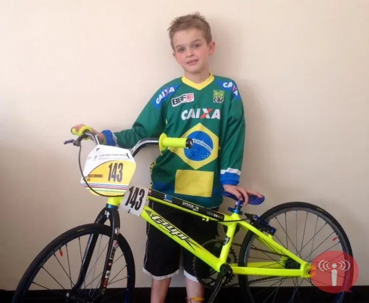 Brusquense está na disputa do Mundial de Bicicross