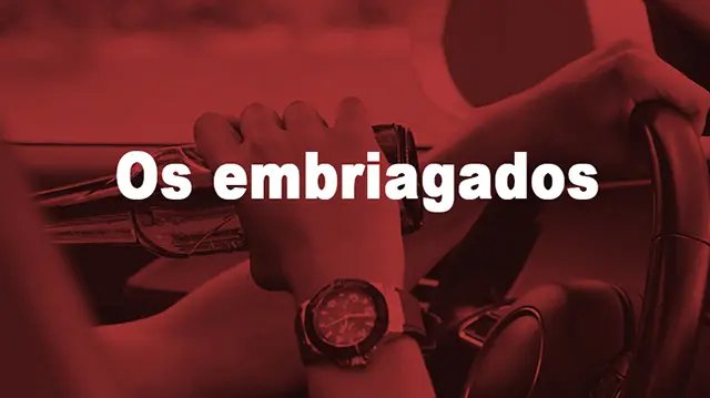 Três motoristas são presos por embriaguez 