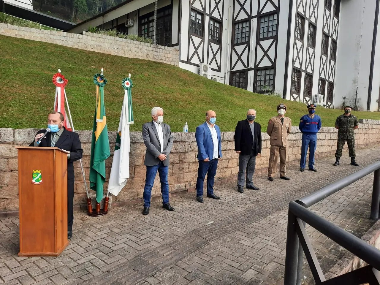 Ato marca comemora&ccedil;&atilde;o oficial dos 160 anos de Brusque