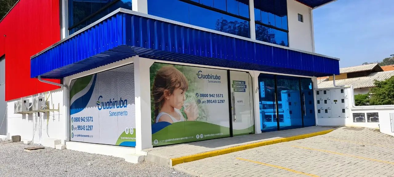 Guabiruba Saneamento atende em nova sede