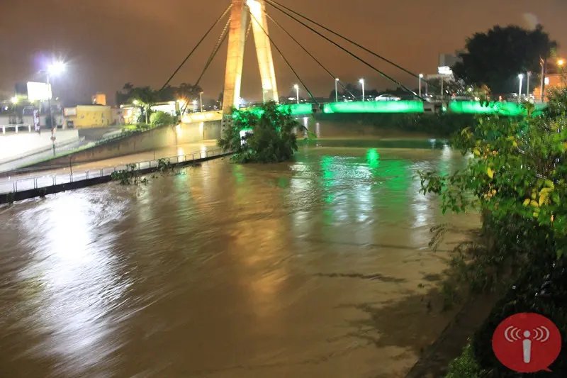Nível do rio se mantém 