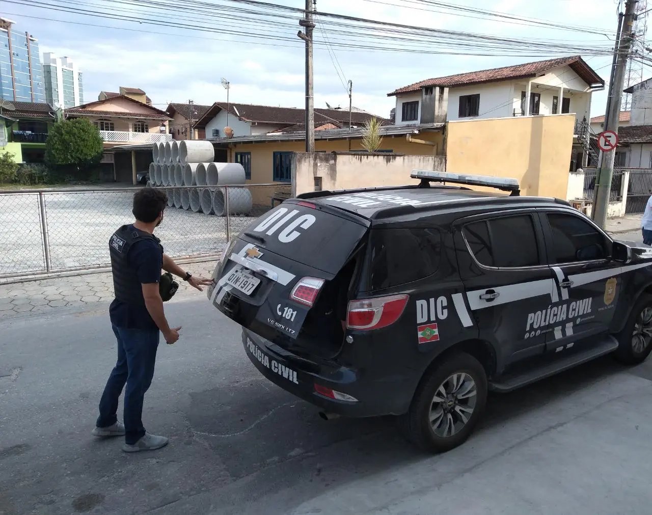 Casal foragido &eacute; recapturado pela policia de Brusque