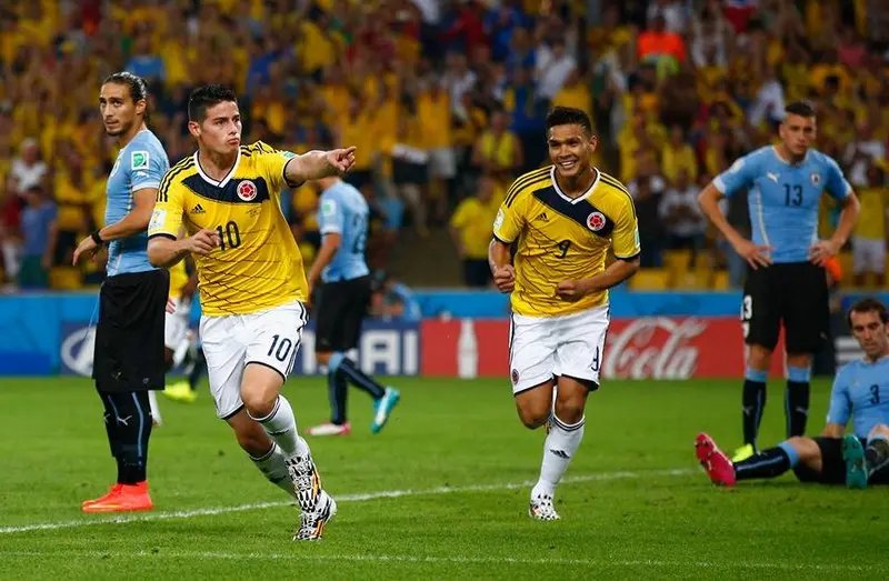 Colômbia vence Uruguai e vai enfrentar Brasil