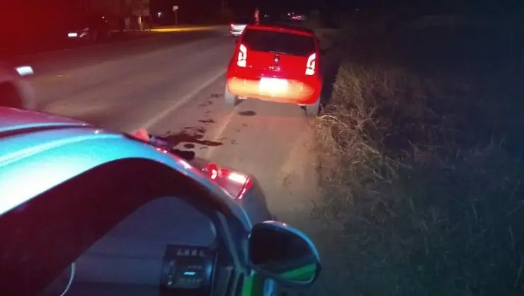 Assaltante é baleado em troca de tiros com a polícia em Canelinha