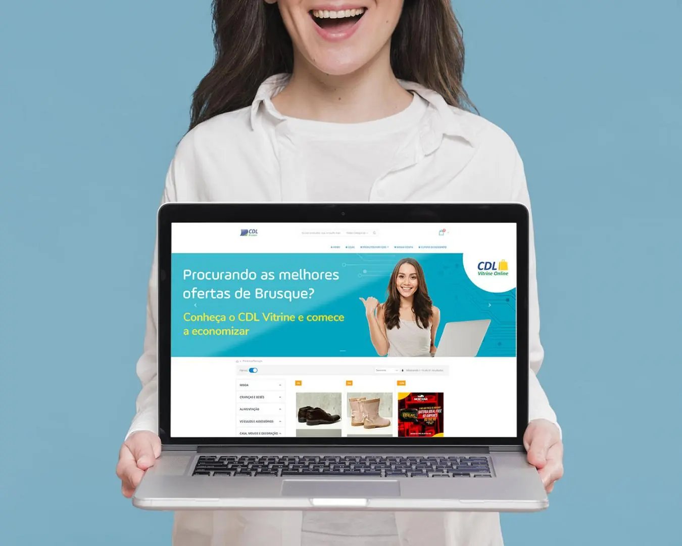 CDL Brusque lan&ccedil;a plataforma de divulga&ccedil;&atilde;o e com&eacute;rcio eletr&ocirc;nico
