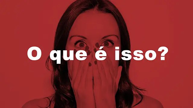 Uma pedalada estranha!
