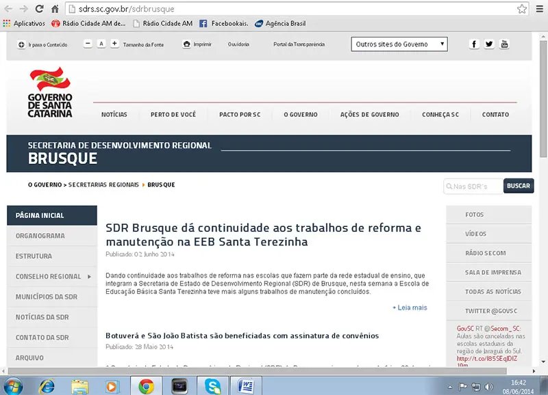 Novos sites das SDRs ficam prontos