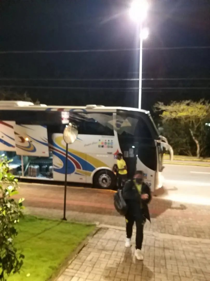 Brusc&atilde;o j&aacute; est&aacute; em Joinville para o jogo desta quinta-feira
