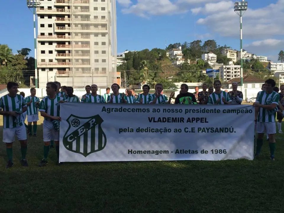Paysandú celebra conquistas em jogo festivo