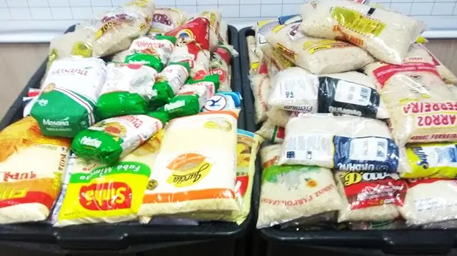 FME arrecada mais de meia tonelada de alimentos