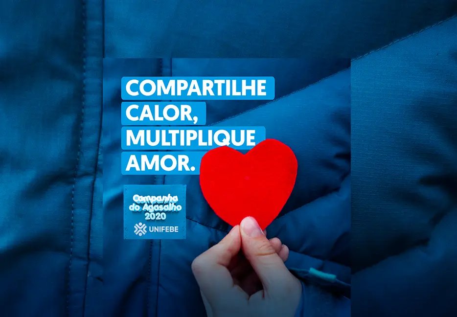 Unifebe inicia campanha do agasalho deste ano