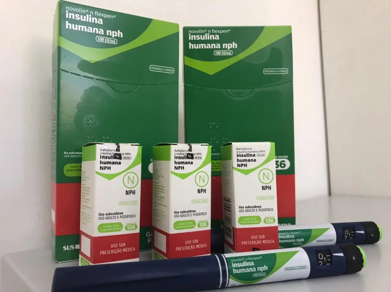 Distribui&ccedil;&atilde;o de insulina come&ccedil;a a ser feita em algumas UBS