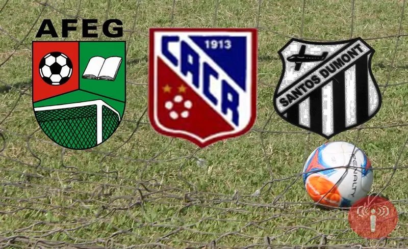 Garotada em campo no final de semana