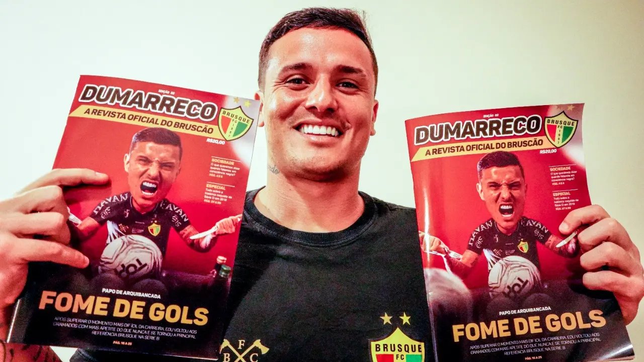 Brusque FC lan&ccedil;ou a segunda edi&ccedil;&atilde;o da revista &ldquo;Dumarreco&rdquo; 