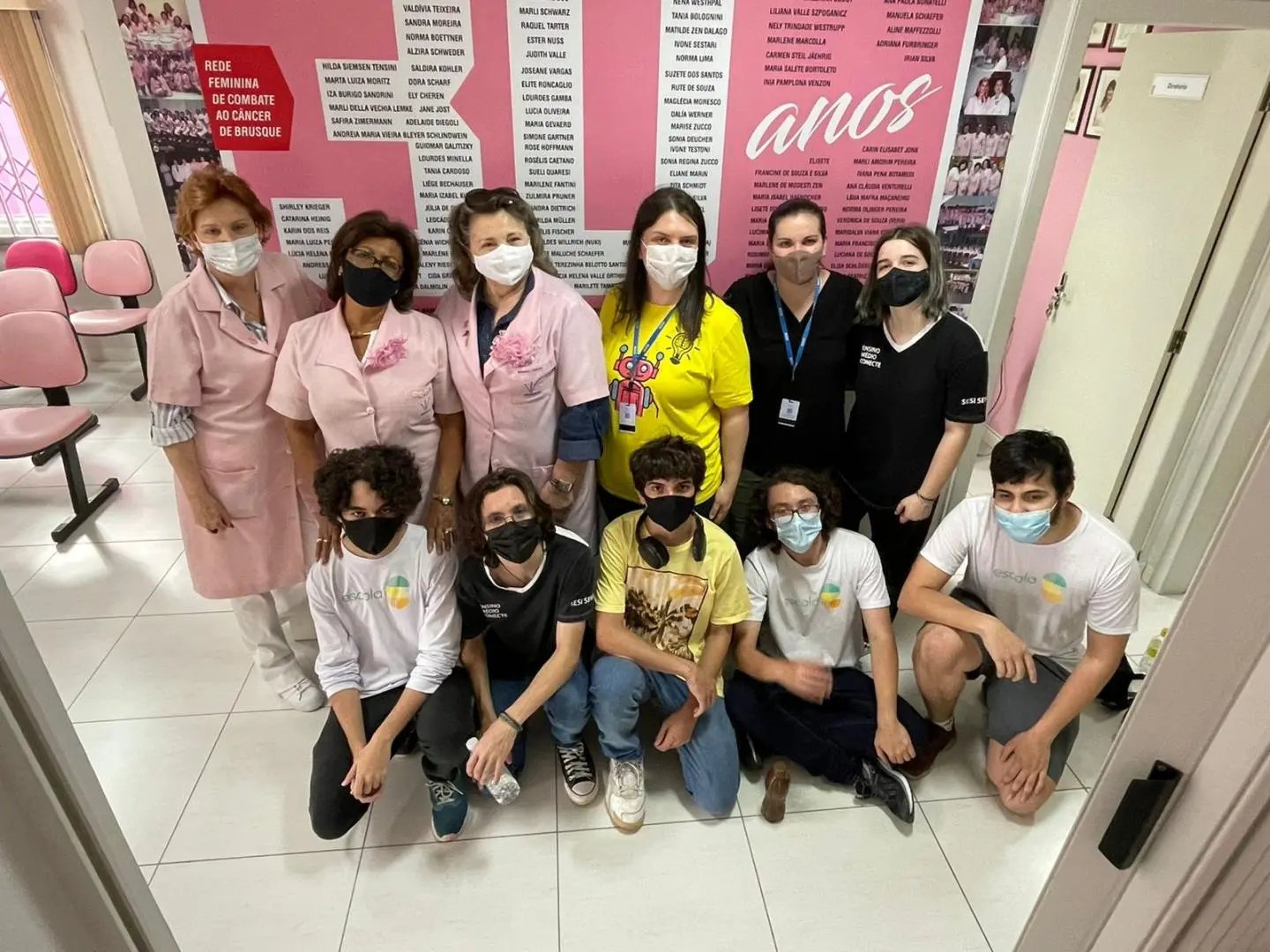 Estudantes realizam a&ccedil;&atilde;o em ajuda &agrave; Pata e Rede Feminina