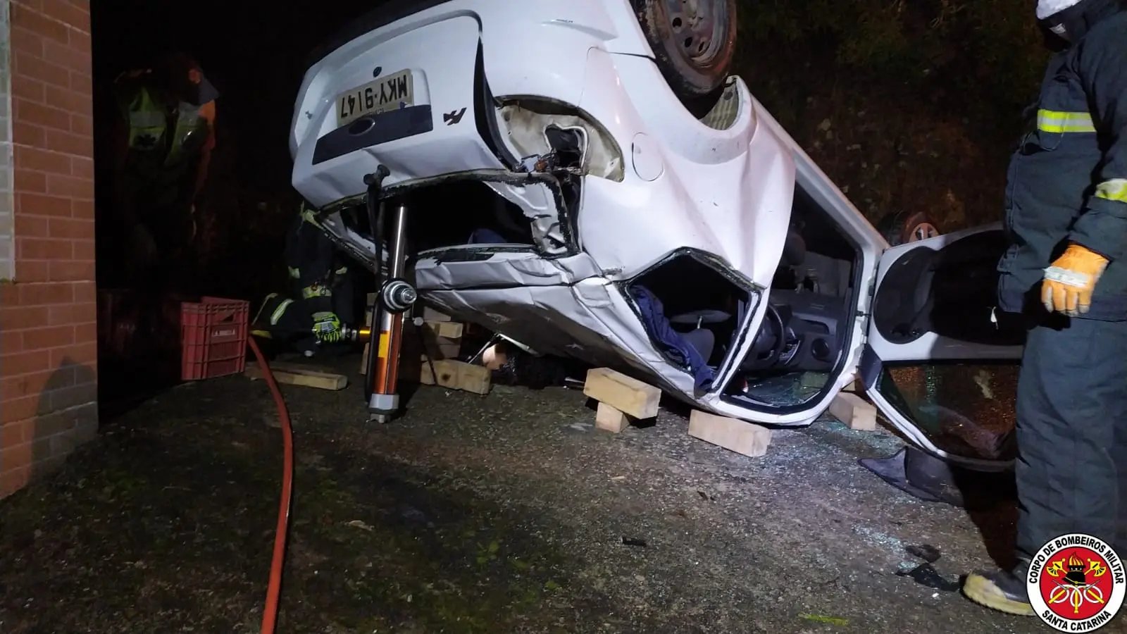 Identificada v&iacute;tima que morreu no capotamento nesta madrugada 