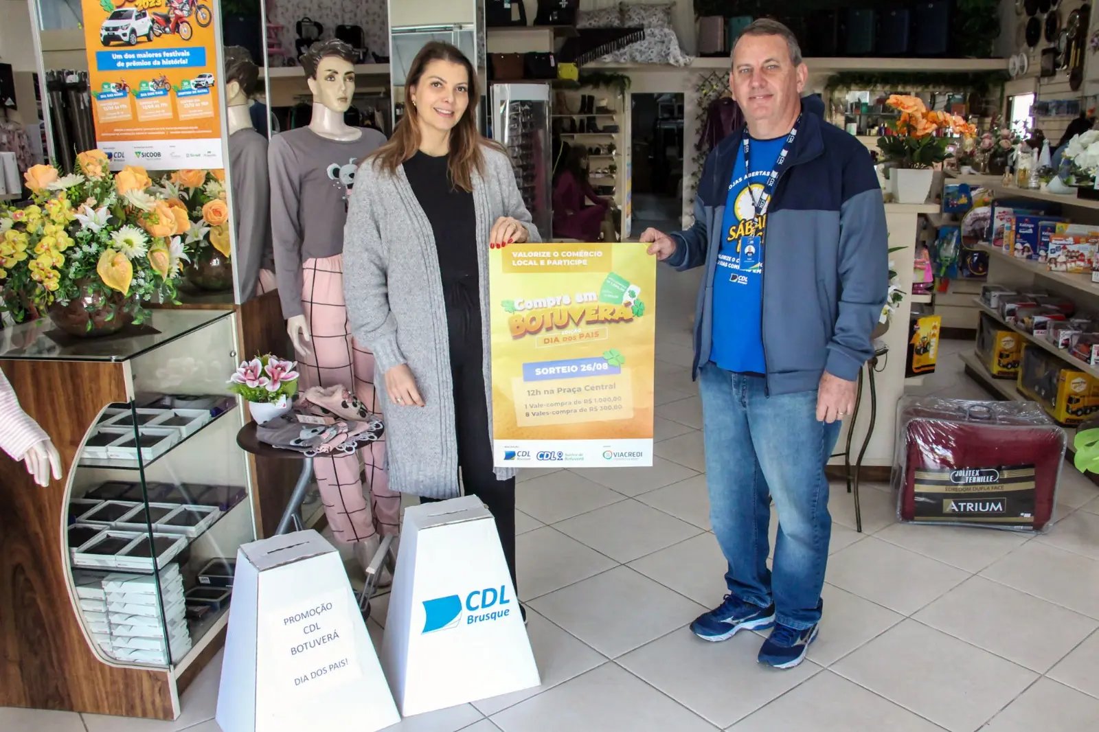 CDL inicia segunda fase da campanha “Compre em Botuverá”