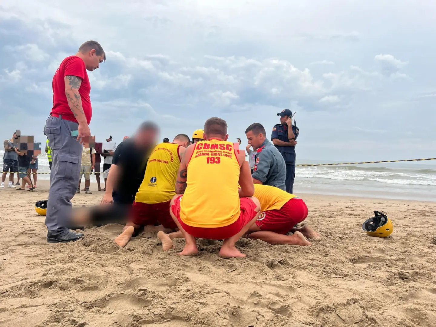 Adolescente de 13 anos morre afogado em praia de Navegantes