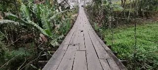 (VÍDEO) Ponte pênsil está um perigo, dizem moradores - 2