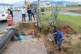 Secretaria conclui obra de drenagem na Augusta Rudolf - 1