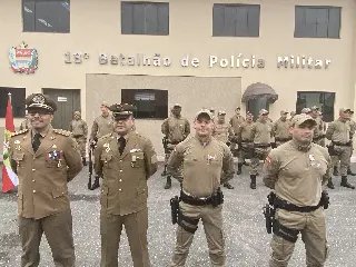 Policiais militares são promovidos durante solenidade em Brusque - 3