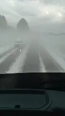 Chuva de granizo impressiona moradores da serra catarinense  - 2