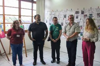 Obras dos alunos da APAE de Brusque são expostas no Fórum  - 8