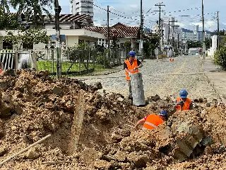 Obras de macrodrenagem na bacia São Leopoldo estão 50% concluídas - 1