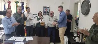 Assinada ordem de serviço para construção Quadra Poliesportiva em Guabiruba  - 5