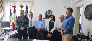 Assinada ordem de serviço para construção Quadra Poliesportiva em Guabiruba  - 9