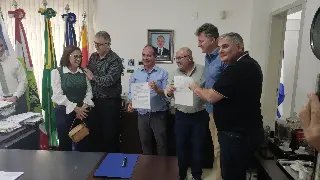 Assinada ordem de serviço para construção Quadra Poliesportiva em Guabiruba  - 2