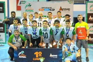 Equipes de Brusque é destaque no Circuito do Vale Europeu de Futsal - 7