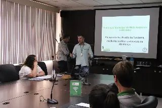 Núcleo de Gestão Ambiental promove palestra com a Fundema - 1