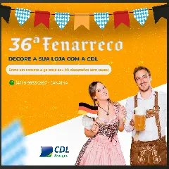 CDL realiza campanha que incentiva comércio local a decorar estabelecimentos  - 1