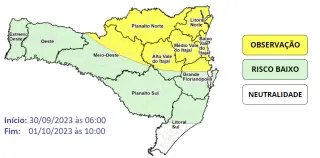 Final de semana terá chuva persistente e temporais isolados  - 1