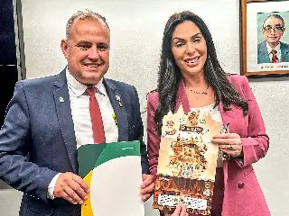 Comitiva brusquense em Brasília destrava convênio para pavimentação da Cristalina - 5