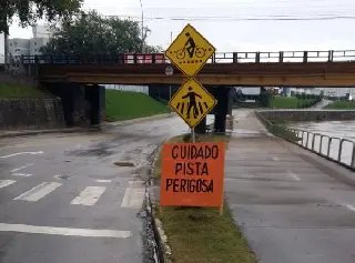Trecho da Beira-Rio está liberado, mas os motoristas devem ter cuidado - 1