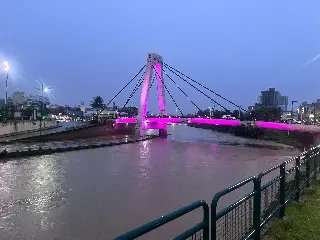 Rio volta a transbordar no Centro de Brusque  - 5